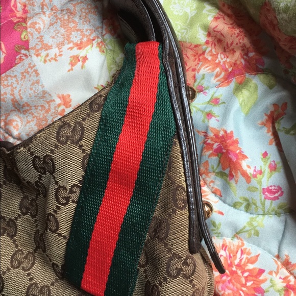 Authentic repaired gucci hobo bag - Picture 8 of 11